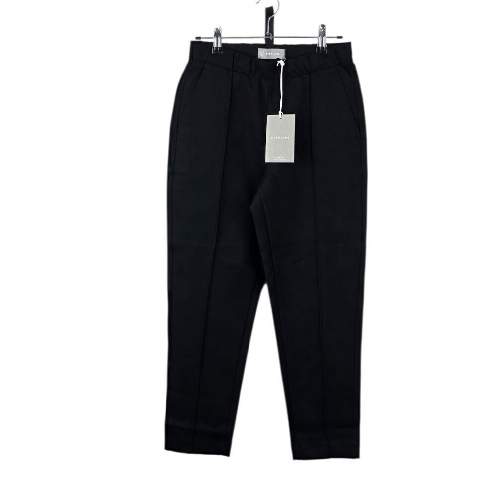 Everlane The Dream Pant, Black, Stretch, Pull On, Tapered Leg, Women's Size XXS